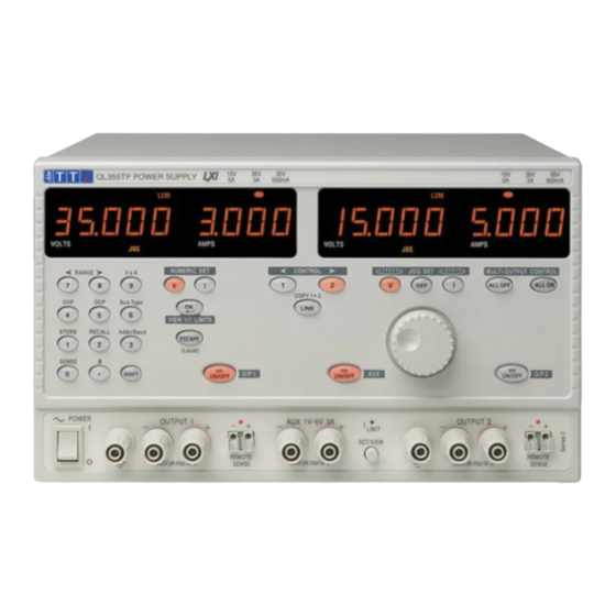 Aim-TTI QL Series II Bedienungsanleitung