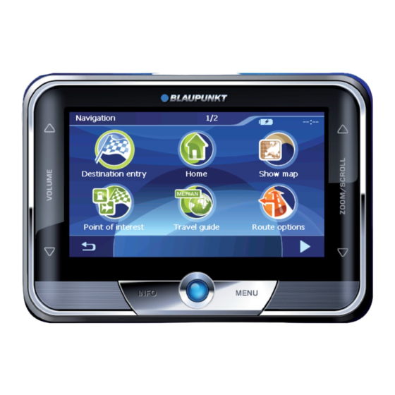 Blaupunkt TravelPilot Lucca 5.2 Bedienungs- Und Einbauanleitung