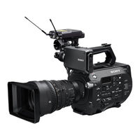 Sony PXW-FS7 Bedienungsanleitung