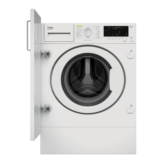 Beko WDWI85141 Bedienungsanleitung