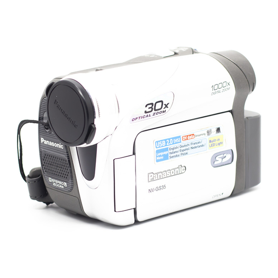 Panasonic NV-GS35EG Bedienungsanleitung