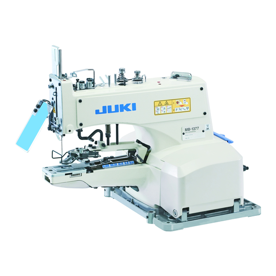 JUKI MB-1373 Betriebsanleitung