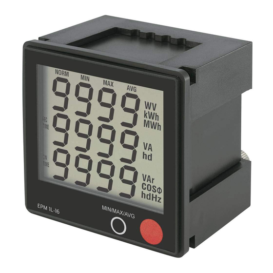 VOLTCRAFT EPM 1L-16 Bedienungsanleitung