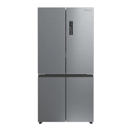 Küppersbusch FKG9850.0E Bedienungsanweisung Mit Montageanweisungen