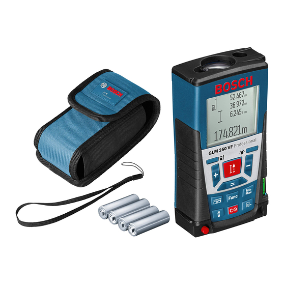 Bosch GLM 150 Professional Handbücher