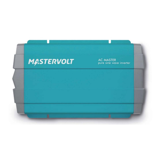 Mastervolt AC-Master Serie Bedienungs- Und Installationsanleitung