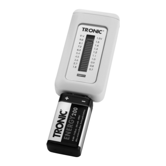 Tronic H12276 Bedienungsanleitung