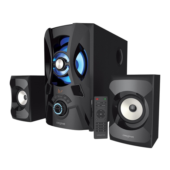 Creative SBS E2900 Bedienungsanleitung