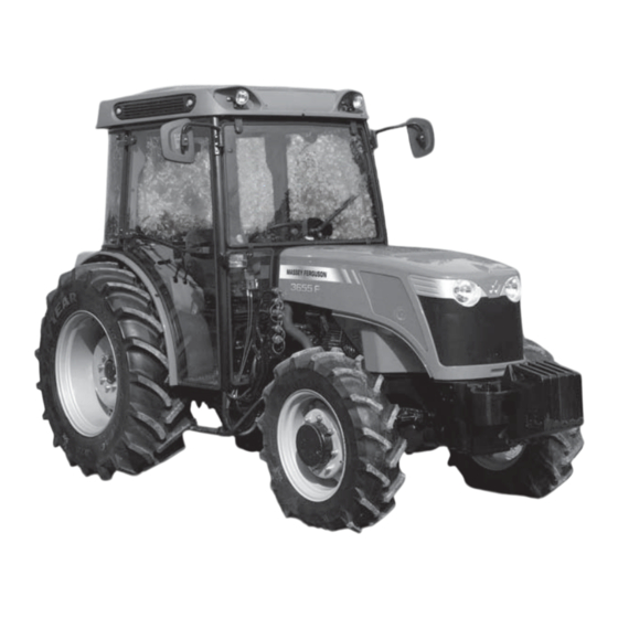 MASSEY FERGUSON MF3600 VSF-Serie Werkstatt-Handbuch