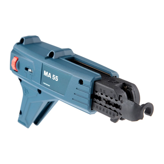 Bosch MA 55 Professional Originalbetriebsanleitung