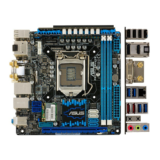 Asus P8Z77-I DELUXE Schnellstartanleitung