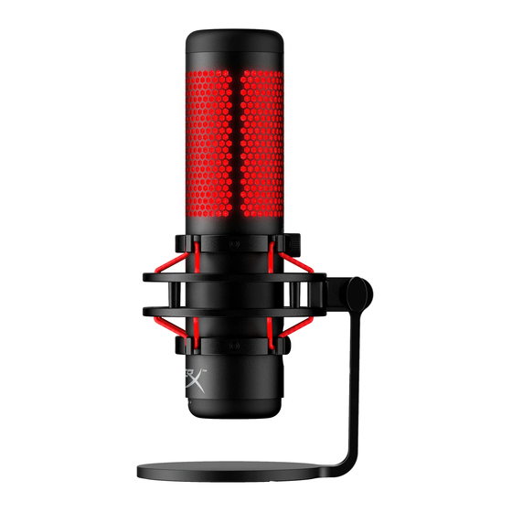 HyperX QuadCast Anleitungen