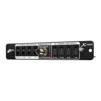 Behringer X-ADAT Schnellstartanleitung