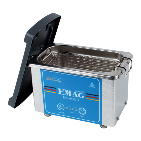 EMAG Emmi 05P Bedienungsanleitung