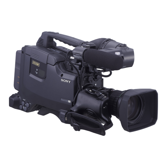 Sony DSR-400L Bedienungsanleitung