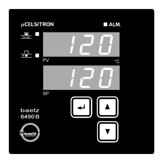 Baelz Automatic 6490B Gerätehandbuch
