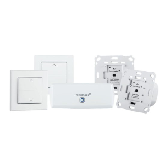 HomeMatic HmIP-SK15 Bedienungsanleitung
