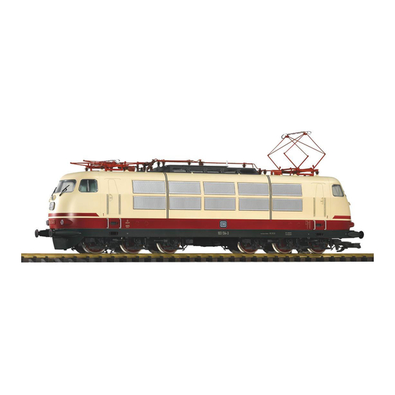 PIKO BR 103 DB Ep. IV Bedienungsanleitung