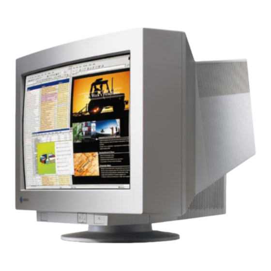 Eizo FlexScan F930 Bedienungsanleitung