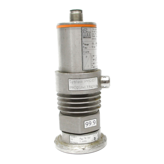 ifm PM205 Serie Handbücher