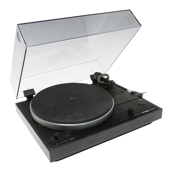THORENS TD 320 MK II Bedienungsanleitung