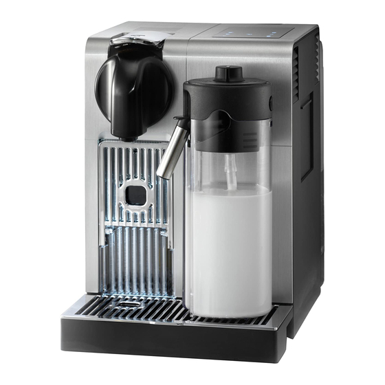 Nespresso Lattissima Pro Handbuch