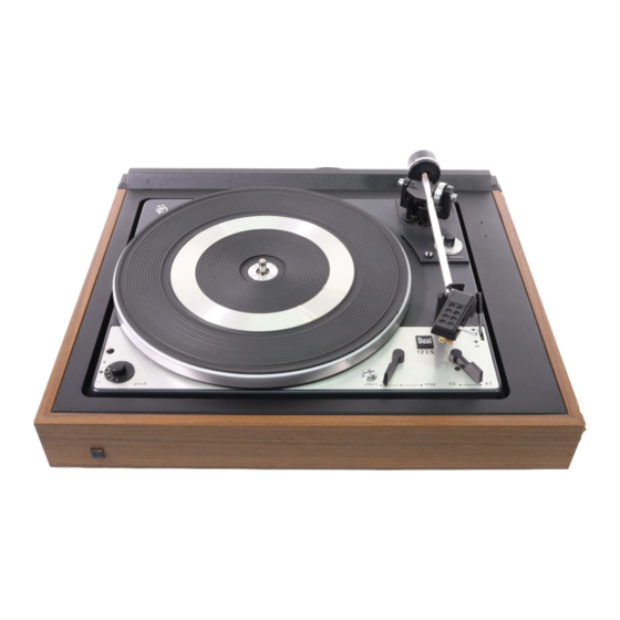 Dual 1225 Bedienungsanleitung