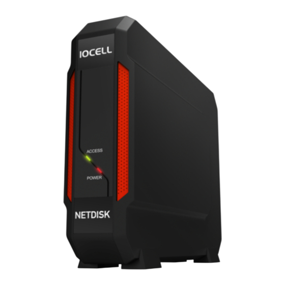 IOCELL NetDisk 351UNE Schnellinstallationsanleitung