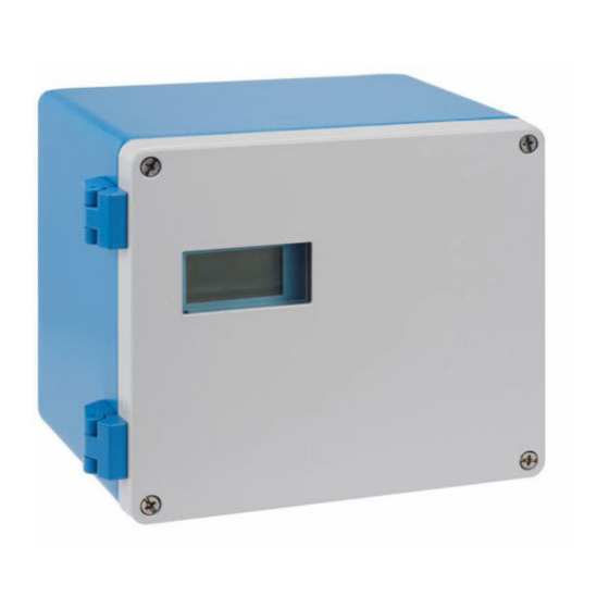 Endress+Hauser Prosonic S FMU90 HART Betriebsanleitung