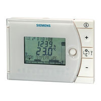 Siemens REV24 Serie Installationsanleitung