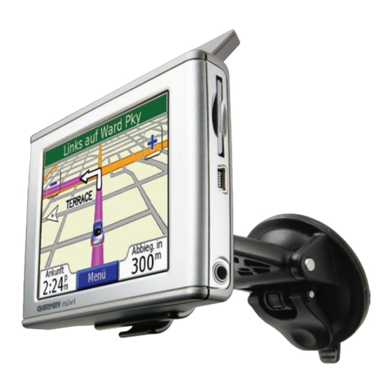 Garmin NUVI 350 Benutzerhandbuch