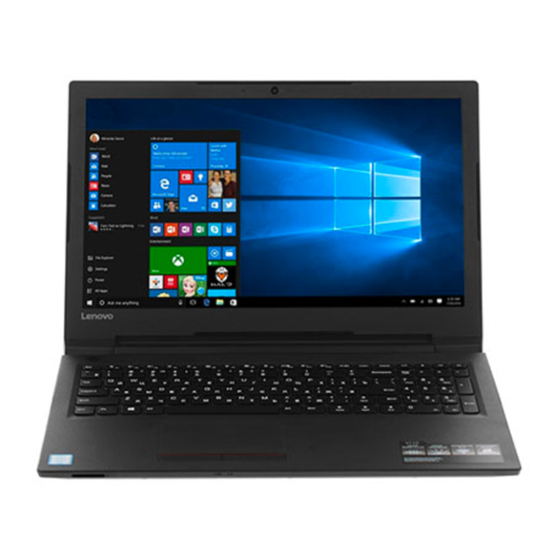 Lenovo V110-14IAP Gebrauchsanweisung