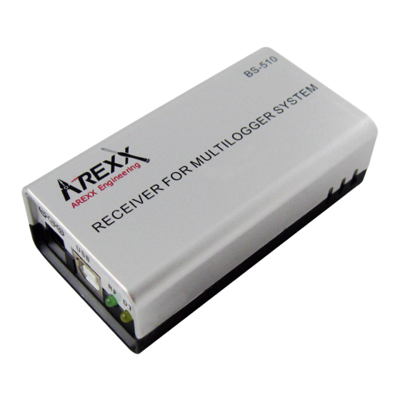 Arexx TL-510 Handbücher