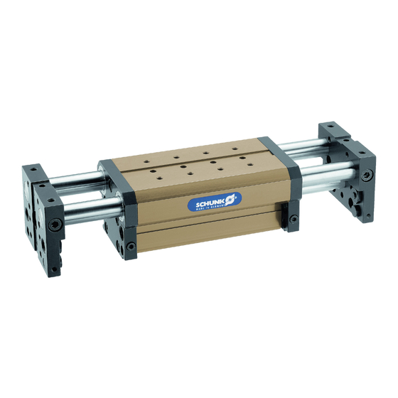 SCHUNK KLM 25 Montage- Und Betriebsanleitung