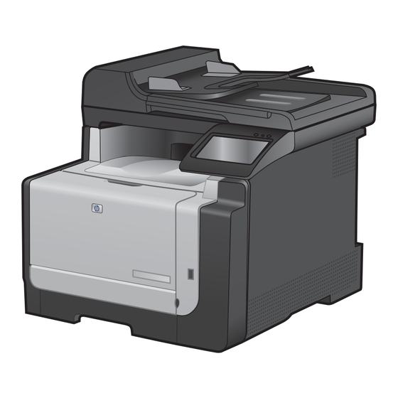 HP laserjet pro cm1410 Benutzerhandbuch