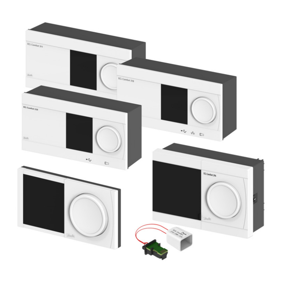 Danfoss ECL Comfort 310 Betriebsanleitung