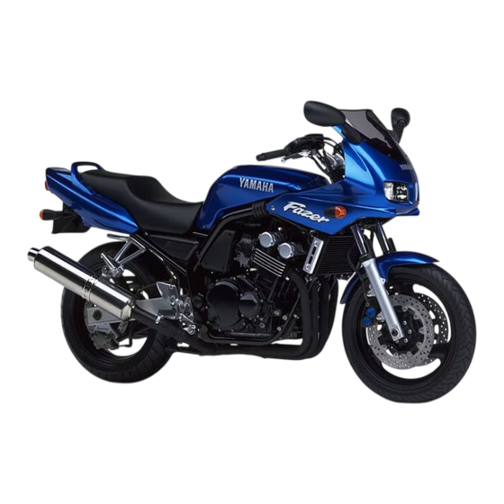 Yamaha fazer FZS600 Bedienungsanleitung