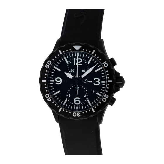 Sinn 757 UTC Bedienungsanleitung