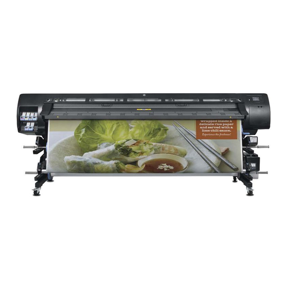 HP DESIGNJET L28500 Anleitung Zur Montage