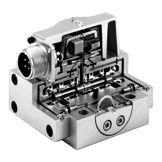Moog D761 Serie Betriebsanleitung