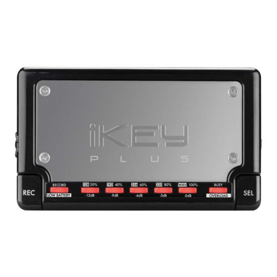 iKey PLUS Bedienungsanleitung