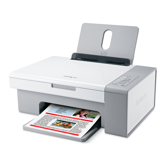 Lexmark 2500 Series Benutzerhandbuch