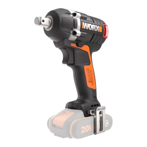 Worx 20V MAX LITHIUM WX279.9 Originalanleitung