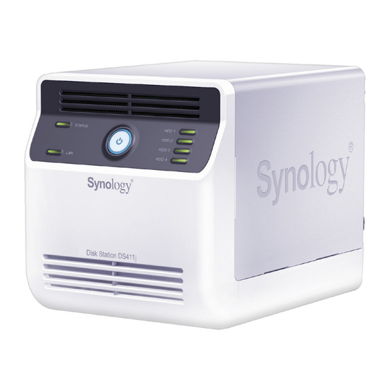 Synology DS411j Kurzinstallationsanleitung