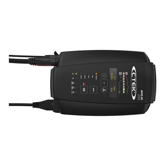 CTEK MXTS 40 Bedienungsanleitung