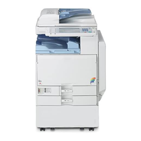 Ricoh Fax Option Type C4500 Handbücher