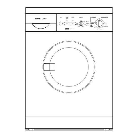 Bosch WFG 140A Gebrauchsanleitung