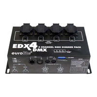 EuroLite EDX-4 Bedienungsanleitung