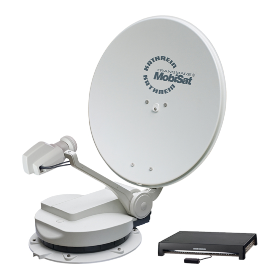 Kathrein CAP 750 GPS Original-Gebrauchsanleitung