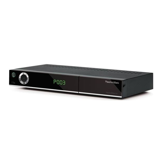 TechniSat TechniStar K1 Bedienungsanleitung